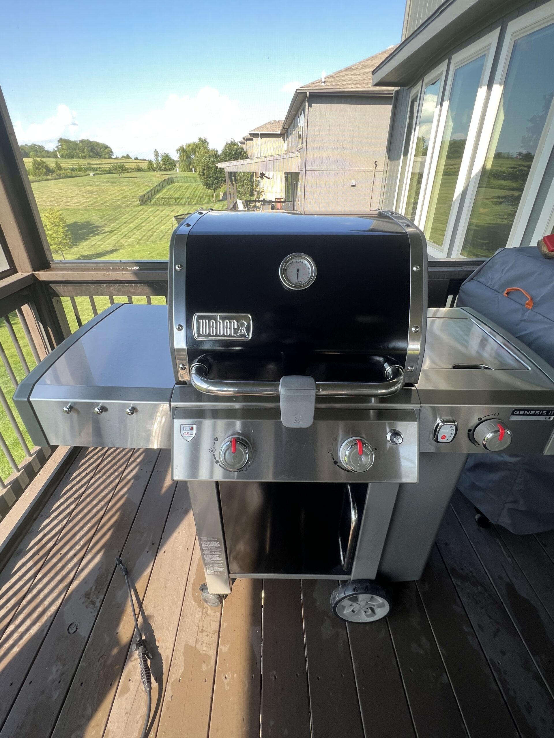 Weber gas grill deep cleaning in Platte city