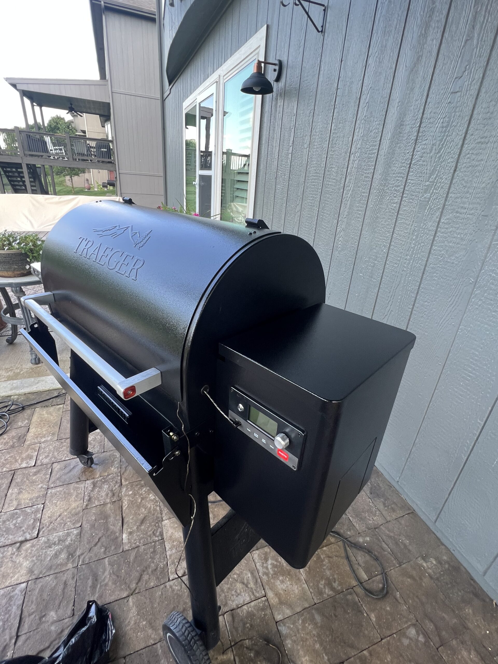 Traeger BBQ pellet smoker deep cleaning in Platte city, missouri