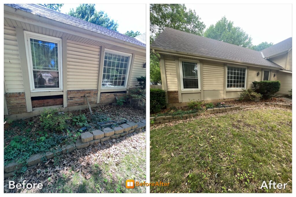 Brick siding removal in lenexa